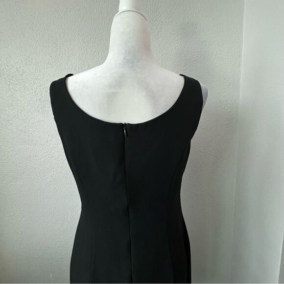 Nah Nah Vintage Little Black Dress Beaded SZ 8 - Picture 6 of 14